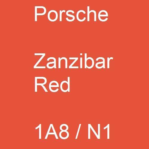 Porsche, Zanzibar Red, 1A8 / N1.